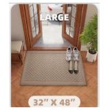 (New )32"x 48" Non-Slip Indoor Doormat.