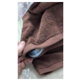 4 New Brown  Classic Luxury Brown Bath Towels -