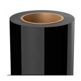 Roll of Black Vinyl mopaque calendered high-gloss