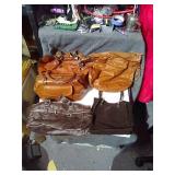 Brown purses