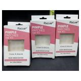 3 packs pimple patches - each pack had 36 patches