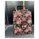 Large insulated lunch tote