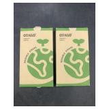 2 new - 2 pack black & pink rubber reusable