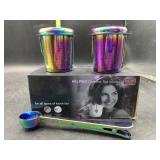 New- Stainless - Tea infuser with universal spoon