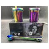 New- Stainless - Tea infuser with universal spoon