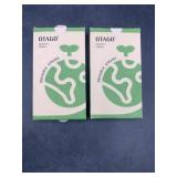 2 new - 2 pack black & pink rubber reusable