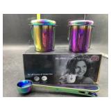 New- Stainless - Tea infuser with universal spoon