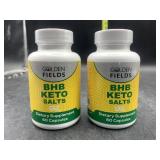 2 Golden fields BHB Keto Salts dietary