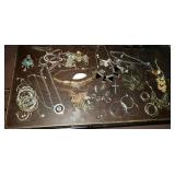 Mixed Jewelry Lot, Rings, Bracelets, Earrings and