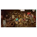 Mixed Jewelry Lot, Rings, Bracelets, Earrings and