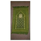 Vintage Muqaddas Prayer Rug Turkish Made in Saudi