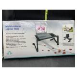 New - multifunctional laptop table - aluminum