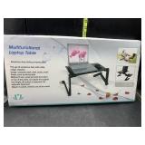 New - multifunctional laptop table - aluminum