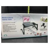New - multifunctional laptop table - aluminum