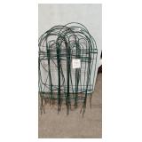 Metal  garden Fencing  some bent sections