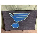 New STL blues entry rug - 28x18in