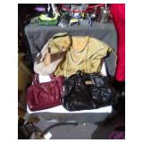 Designer assorted purses