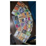 Assorted Pokémon cards from various years and