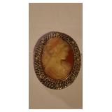 Cameo , Pendant,  Charm, Brooch,  Pin.