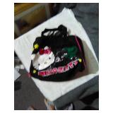 Tote full of bags and bookbags