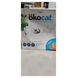Okocat Litter 19.8 lb Box.   Open on top,