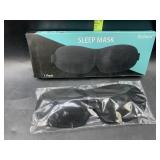 New sleep mask - black