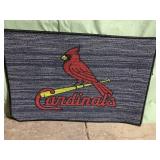 New STL cardinals rug - 28x18in
