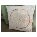 24x24in canvas wall art - framed