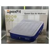 New queen size air mattress- built in pump -