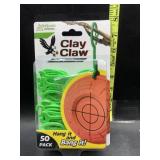 1 50 pack clay claw clay pigeon hangers