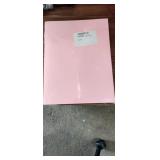 New 8 1/2 x 11  Cardstock. Pastel Pink  250 in