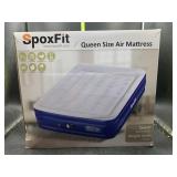 New queen size air mattress- built in pump -
