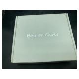 Gender reveal party set