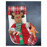 New reindeer 3d Christmas stocking