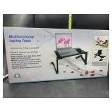 Multifunctional laptop table