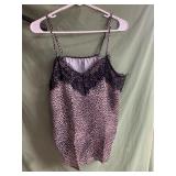 New ladies xl cheetah print shirt