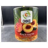 Peach halves in light syrup - 6lbs 10oz