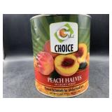 Peach halves in light syrup - 6lbs 10oz