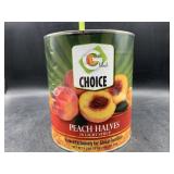 Peach halves in light syrup - 6lbs 10oz