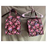 2 large insulated lunch totes