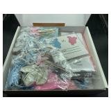 Gender reveal party set