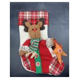 New reindeer 3d Christmas stocking