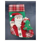 New santa 3d Christmas stocking