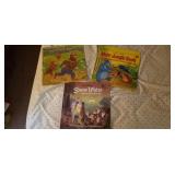 3 Walt Disney LP Records,  Vinyls. SMOKEY AND THE