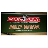 Harley Davidson Monopoly Board Game, 

as is,