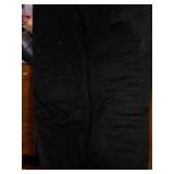 Futon mattress. Used but decent black mattress