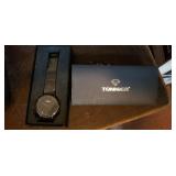 NEW! TONNIER Mans Quartz Watch(W8479G)