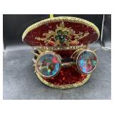 Steampunk hat with goggles