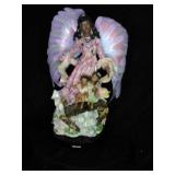 16in Moving Wing Angel. African American fiber