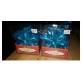 10- Blue Lighted Snowflakes,  Great for walkways,
